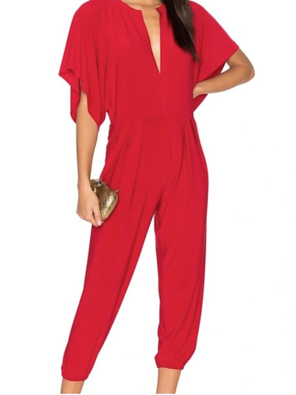 Norma Kamali Rectangle Jog Jumpsuit